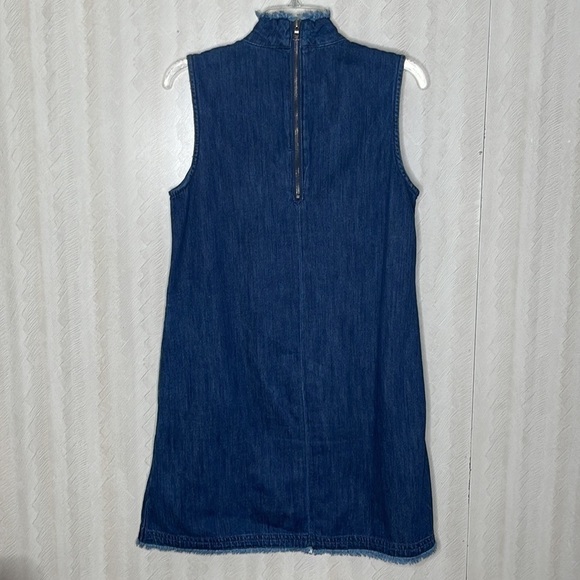 ❤️ GAP Denim Sleeveless Blouse Size S - Picture 3 of 4